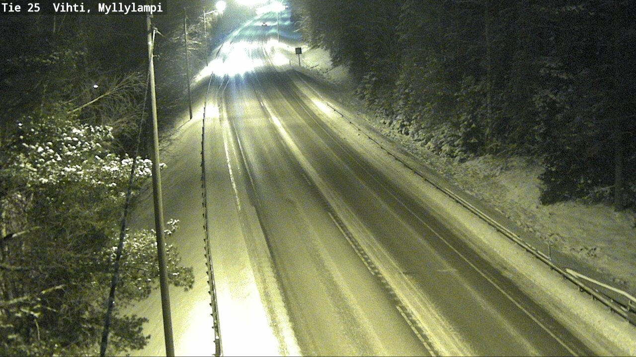 Kelikamerat Kuva Tie 25 Lohja Myllylampi, Lohja, Uusimaa