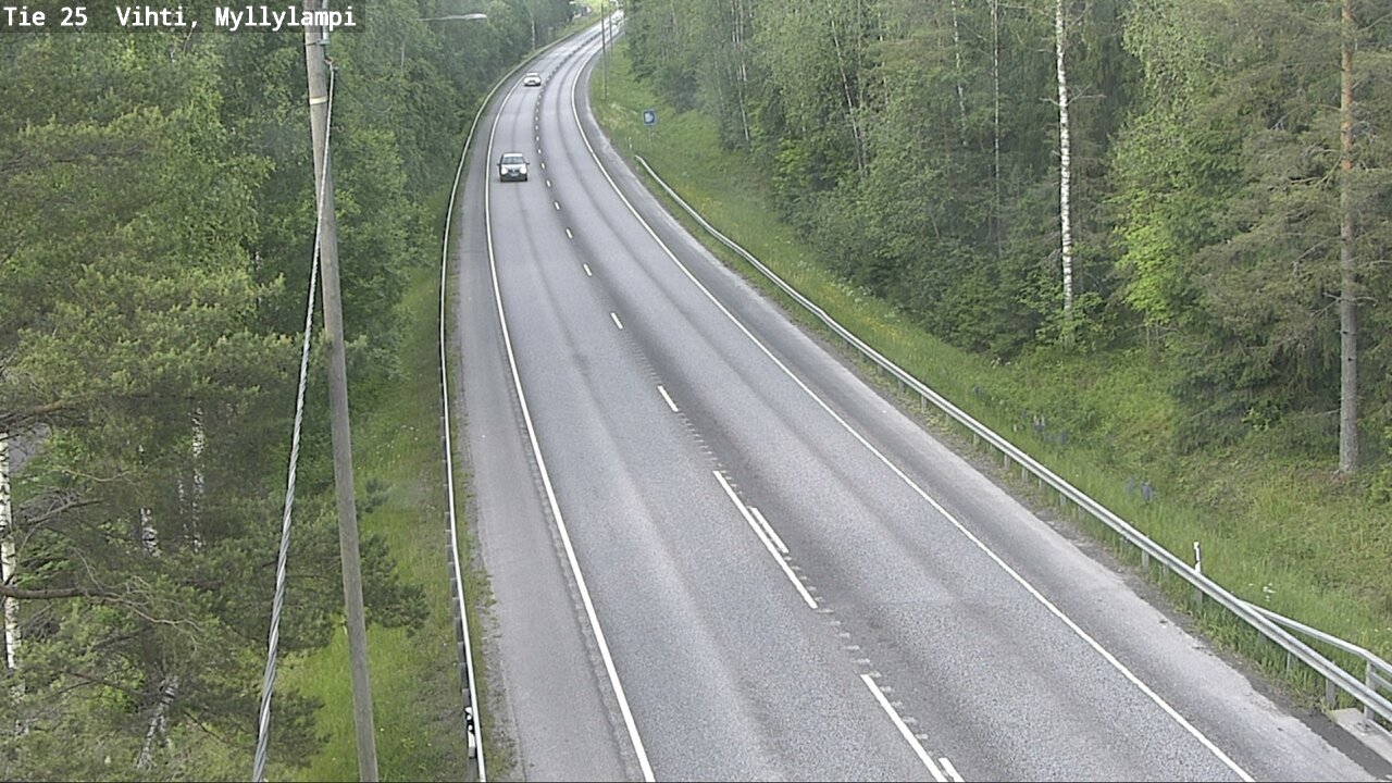 Kelikamerat Kuva Tie 25 Lohja Myllylampi, Lohja, Uusimaa