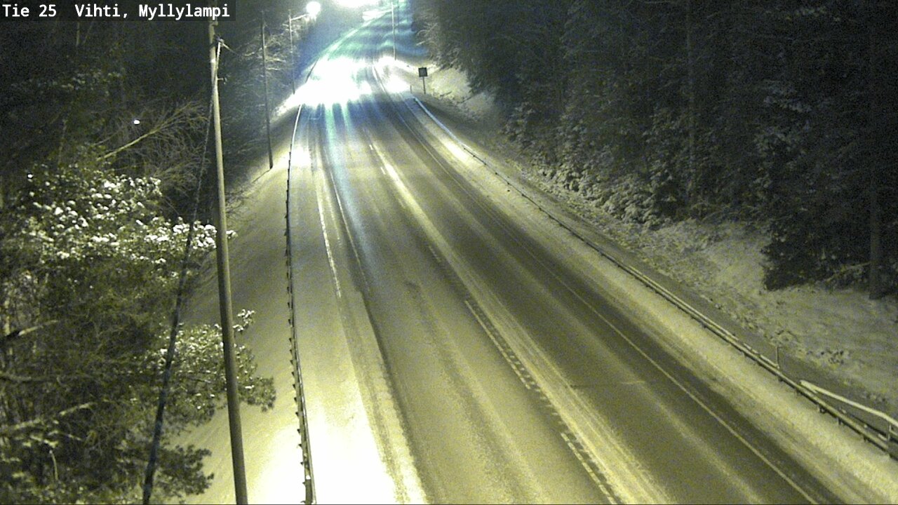 Kelikamerat Kuva Tie 25 Lohja Myllylampi, Lohja, Uusimaa