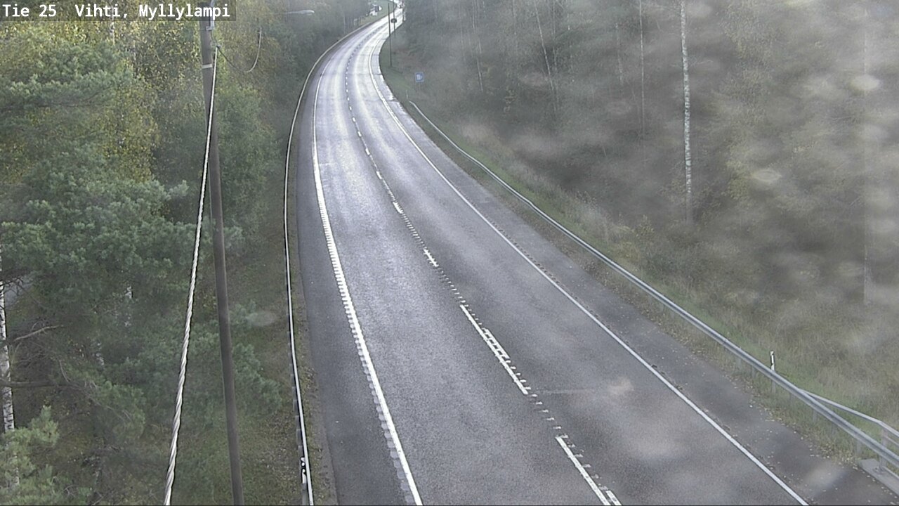 Weather Camera Image Road 25 Lohja Myllylampi, Lohja, Uusimaa
