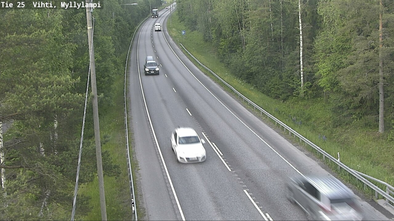Kelikamerat Kuva Tie 25 Lohja Myllylampi, Lohja, Uusimaa