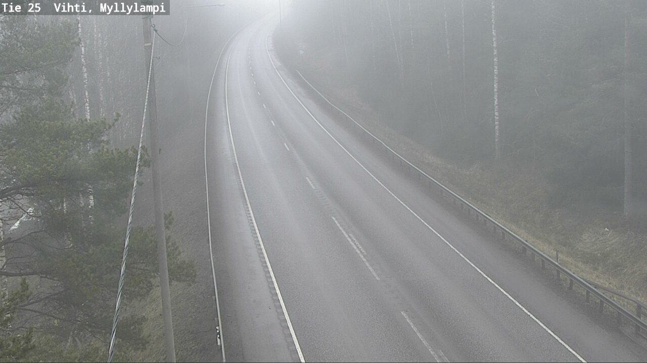 Kelikamerat Kuva Tie 25 Lohja Myllylampi, Lohja, Uusimaa