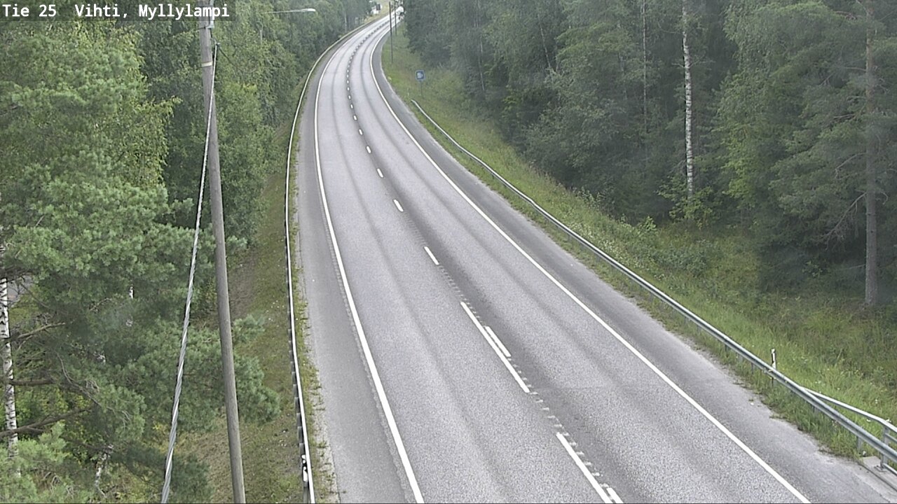 Kelikamerat Kuva Tie 25 Lohja Myllylampi, Lohja, Uusimaa