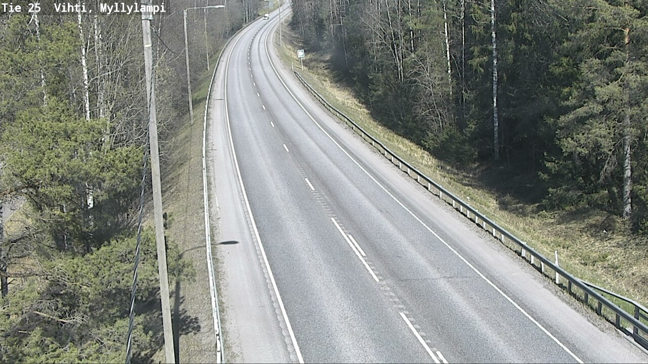 Kelikamerat Kuva Tie 25 Lohja Myllylampi, Lohja, Uusimaa