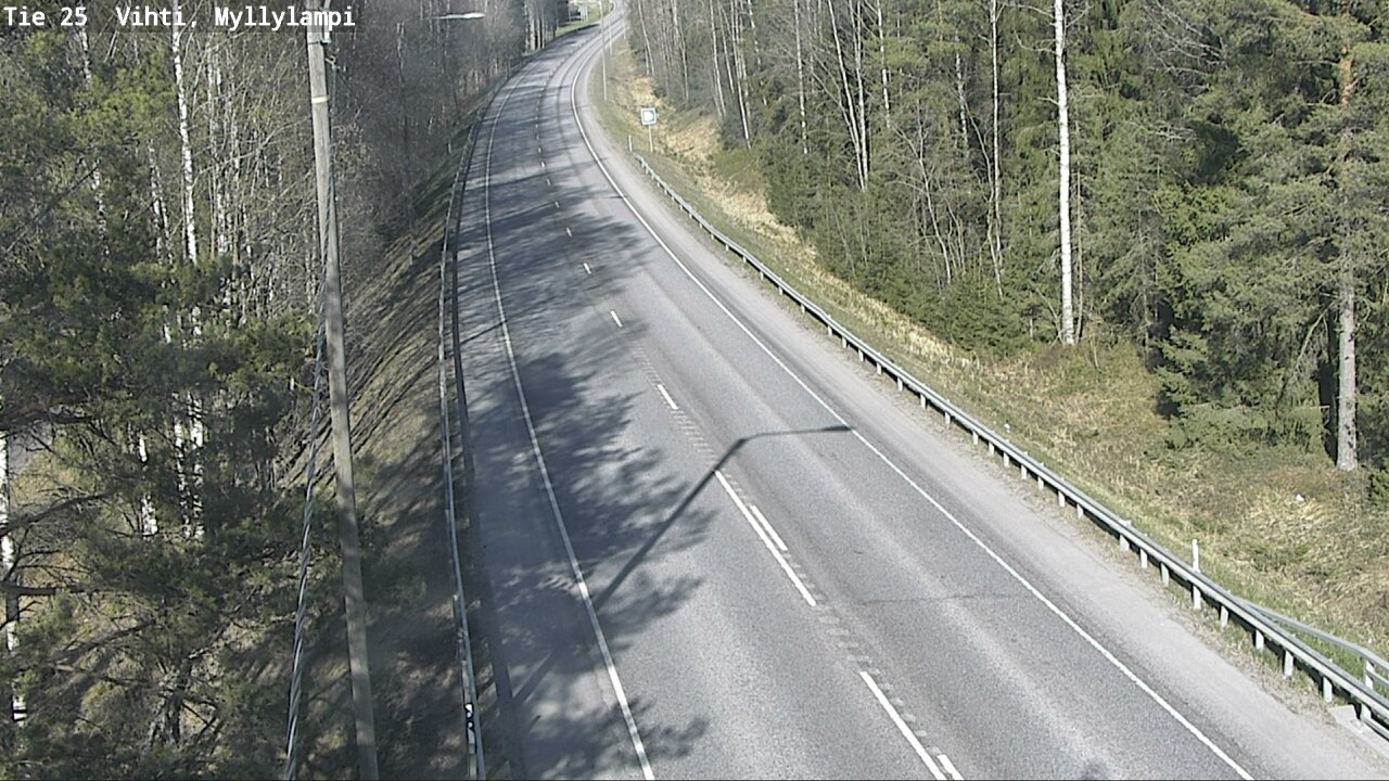 Kelikamerat Kuva Tie 25 Lohja Myllylampi, Lohja, Uusimaa