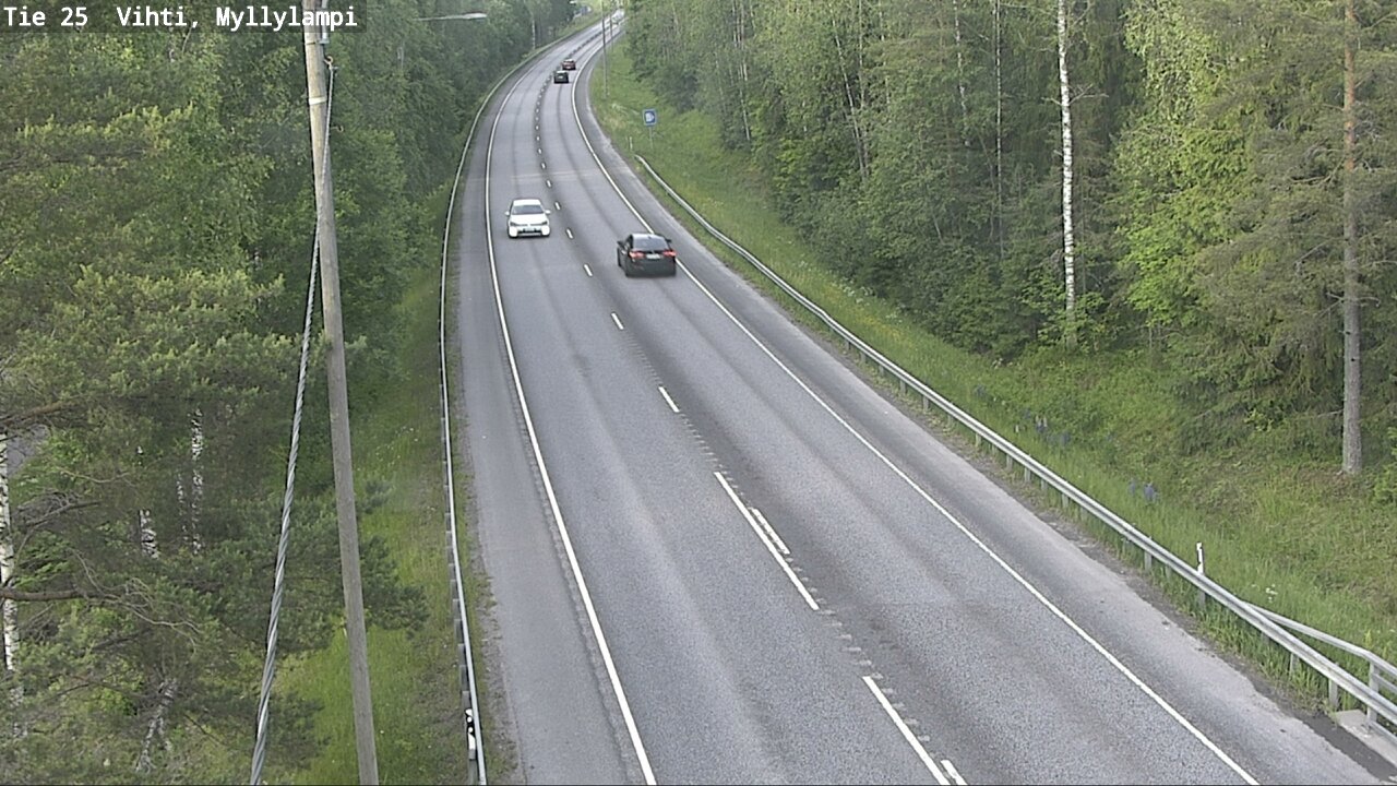 Kelikamerat Kuva Tie 25 Lohja Myllylampi, Lohja, Uusimaa