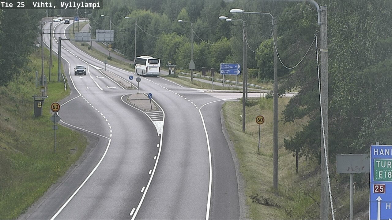Kelikamerat Kuva Tie 25 Lohja Myllylampi, Lohja, Uusimaa