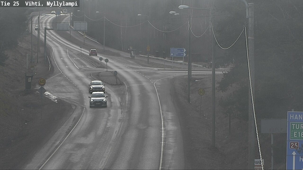 Kelikamerat Kuva Tie 25 Lohja Myllylampi, Lohja, Uusimaa