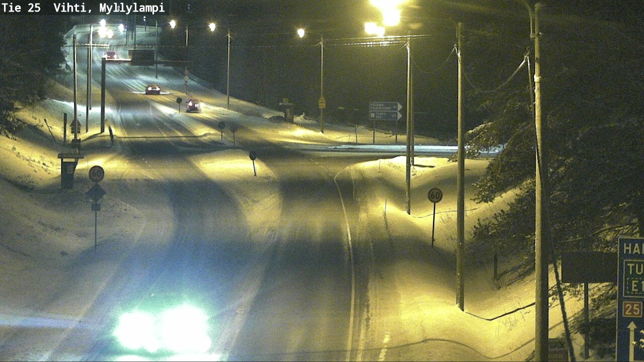 Kelikamerat Kuva Tie 25 Lohja Myllylampi, Lohja, Uusimaa