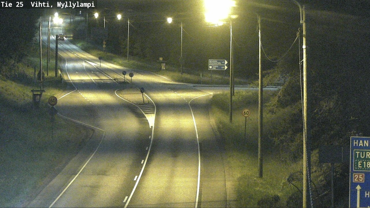 Kelikamerat Kuva Tie 25 Lohja Myllylampi, Lohja, Uusimaa