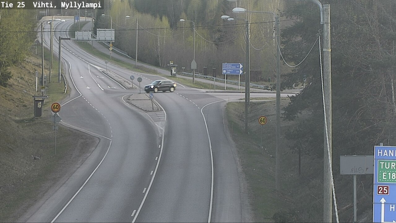 Kelikamerat Kuva Tie 25 Lohja Myllylampi, Lohja, Uusimaa