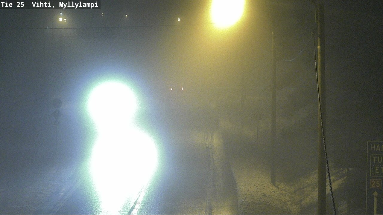 Kelikamerat Kuva Tie 25 Lohja Myllylampi, Lohja, Uusimaa