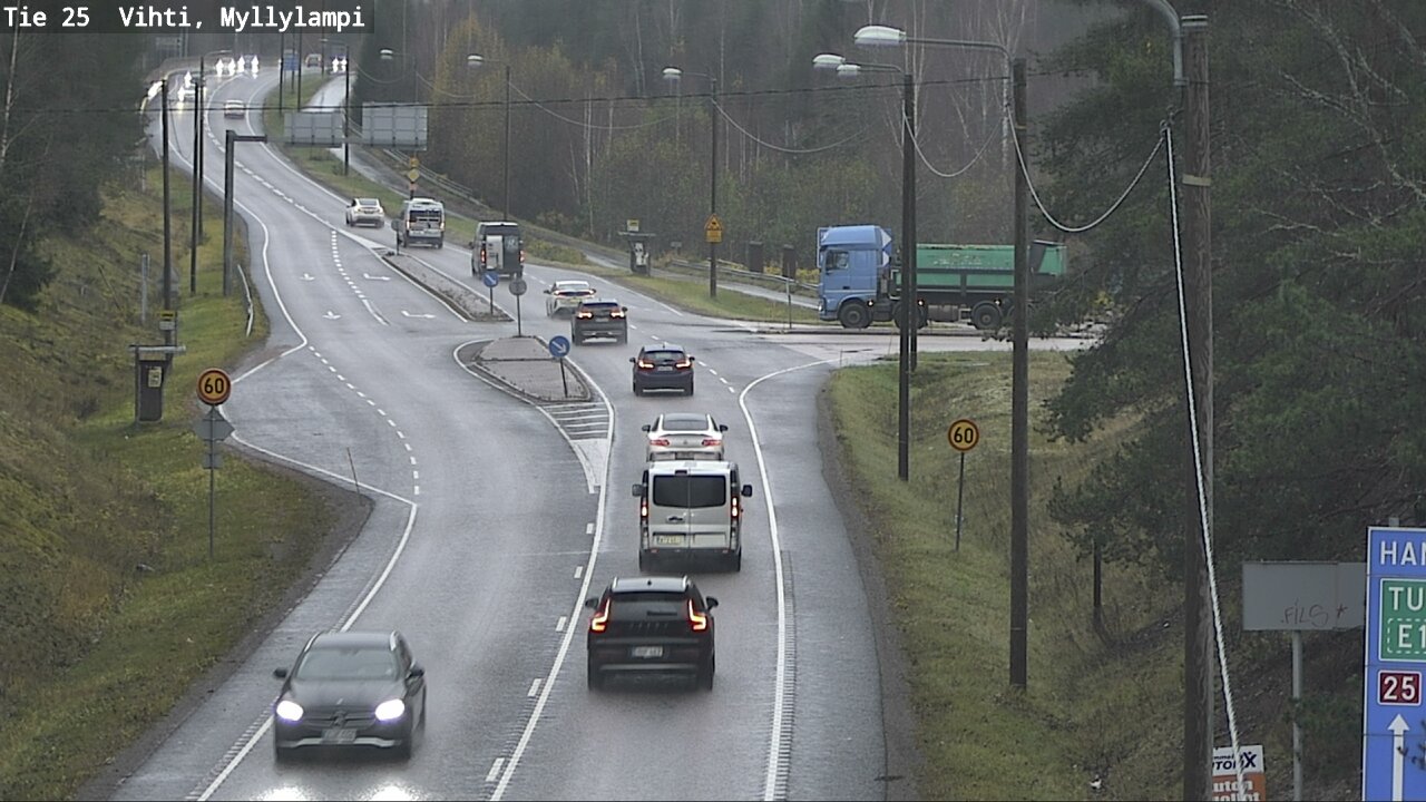 Kelikamerat Kuva Tie 25 Lohja Myllylampi, Lohja, Uusimaa