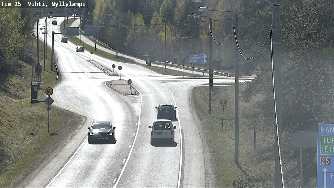 Kelikamerat Kuva Tie 25 Lohja Myllylampi, Lohja, Uusimaa