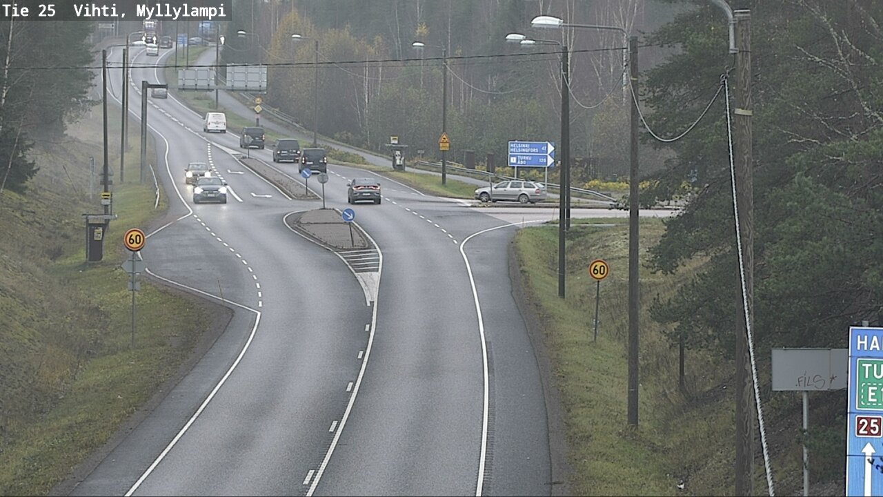 Kelikamerat Kuva Tie 25 Lohja Myllylampi, Lohja, Uusimaa