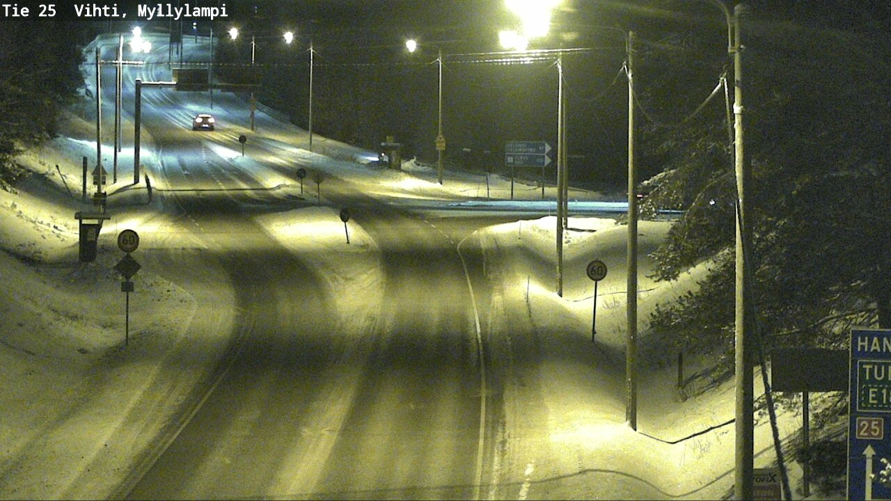 Kelikamerat Kuva Tie 25 Lohja Myllylampi, Lohja, Uusimaa