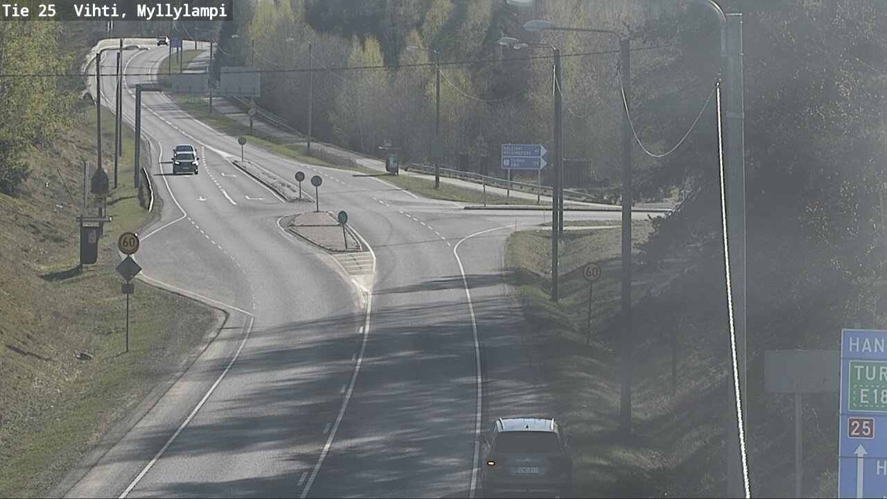 Kelikamerat Kuva Tie 25 Lohja Myllylampi, Lohja, Uusimaa
