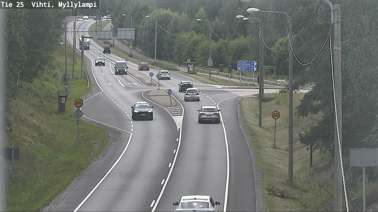 Kelikamerat Kuva Tie 25 Lohja Myllylampi, Lohja, Uusimaa