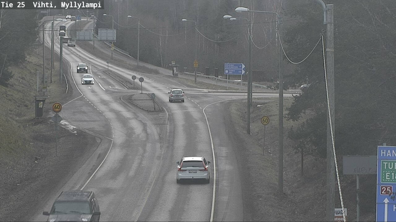 Kelikamerat Kuva Tie 25 Lohja Myllylampi, Lohja, Uusimaa