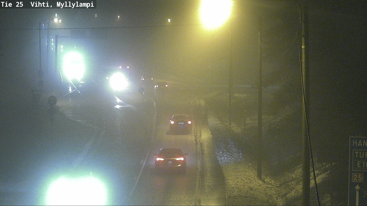 Kelikamerat Kuva Tie 25 Lohja Myllylampi, Lohja, Uusimaa