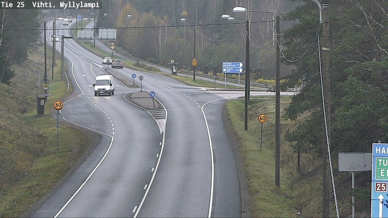 Kelikamerat Kuva Tie 25 Lohja Myllylampi, Lohja, Uusimaa