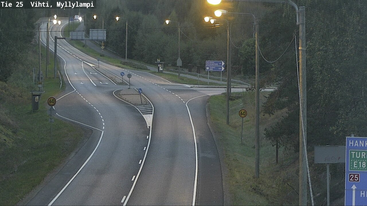 Kelikamerat Kuva Tie 25 Lohja Myllylampi, Lohja, Uusimaa
