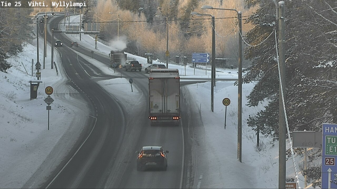 Kelikamerat Kuva Tie 25 Lohja Myllylampi, Lohja, Uusimaa