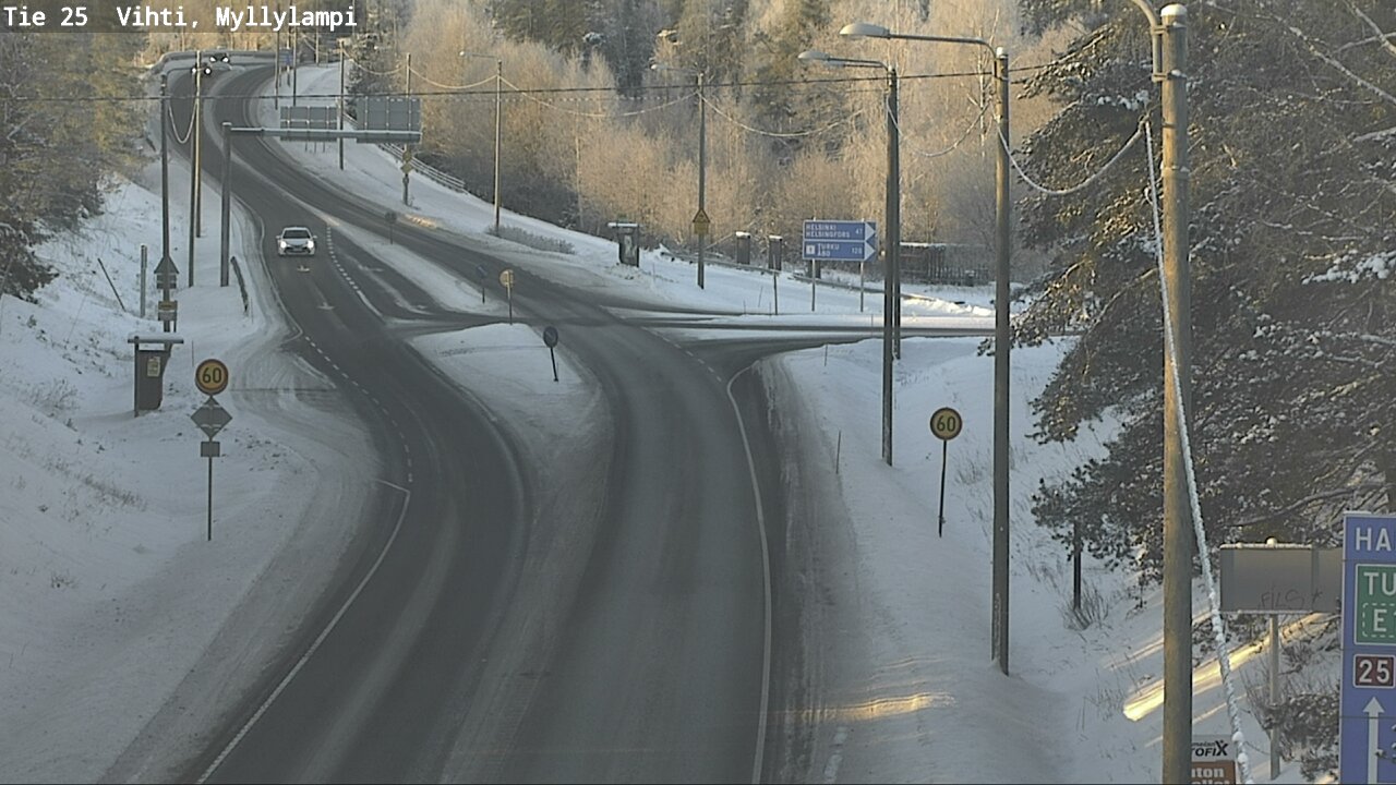 Kelikamerat Kuva Tie 25 Lohja Myllylampi, Lohja, Uusimaa