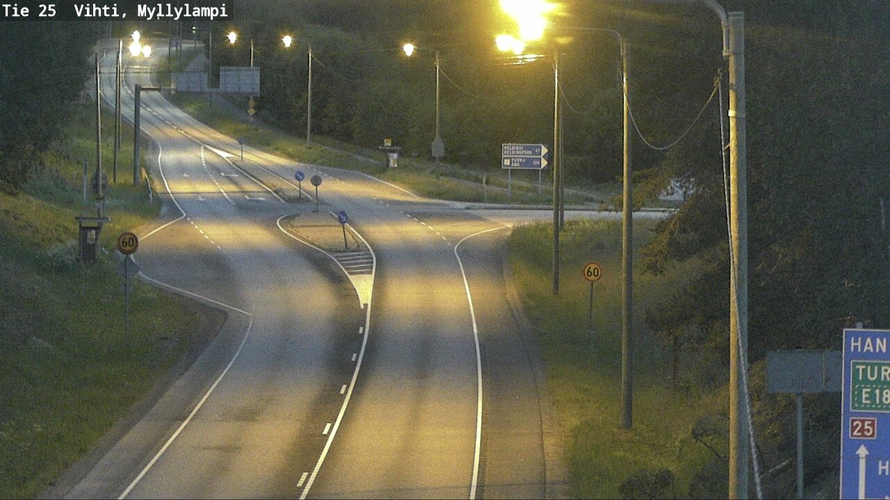 Kelikamerat Kuva Tie 25 Lohja Myllylampi, Lohja, Uusimaa