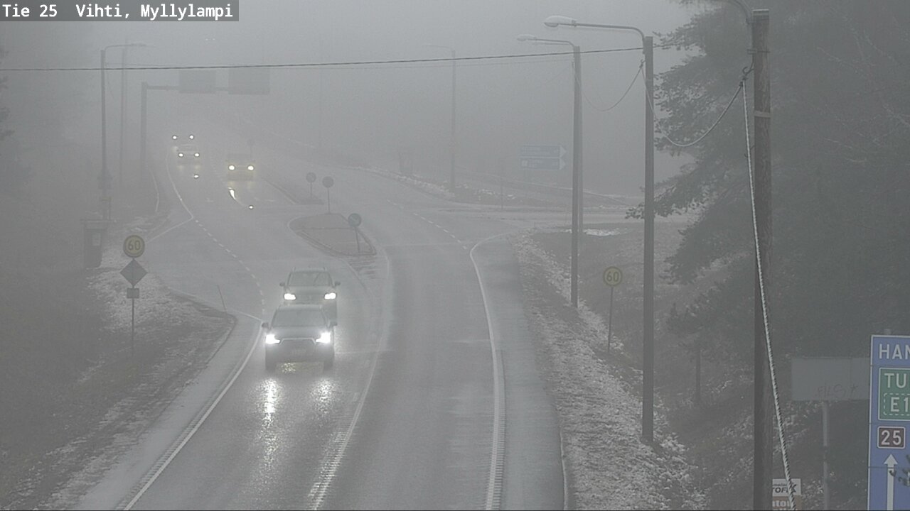 Kelikamerat Kuva Tie 25 Lohja Myllylampi, Lohja, Uusimaa