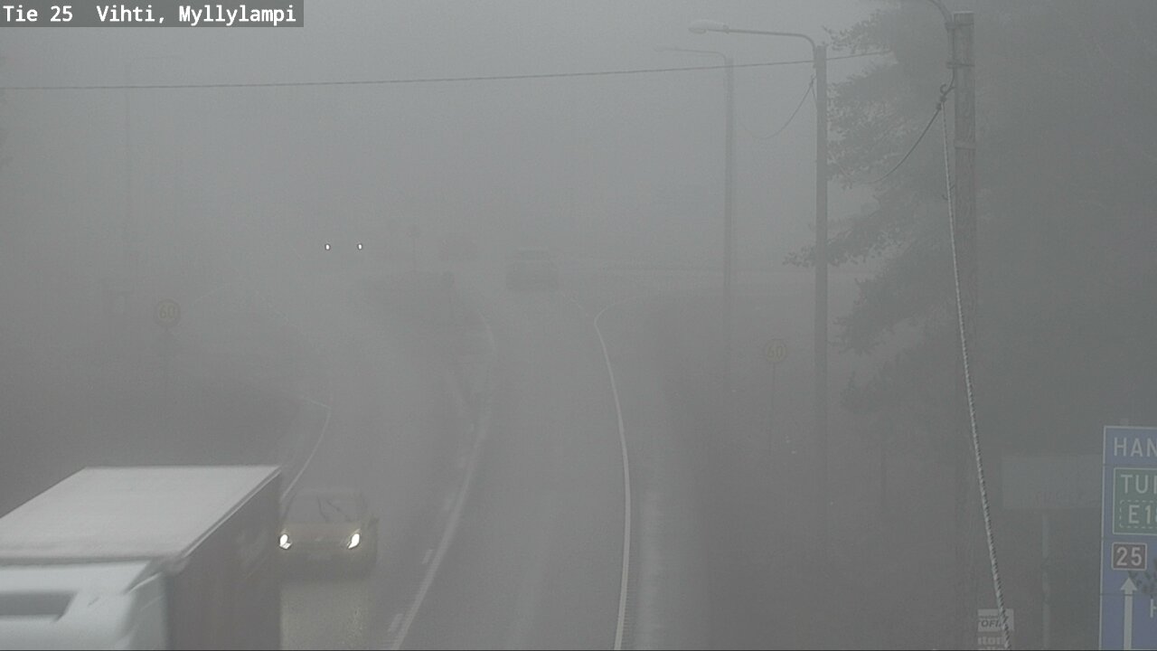 Kelikamerat Kuva Tie 25 Lohja Myllylampi, Lohja, Uusimaa