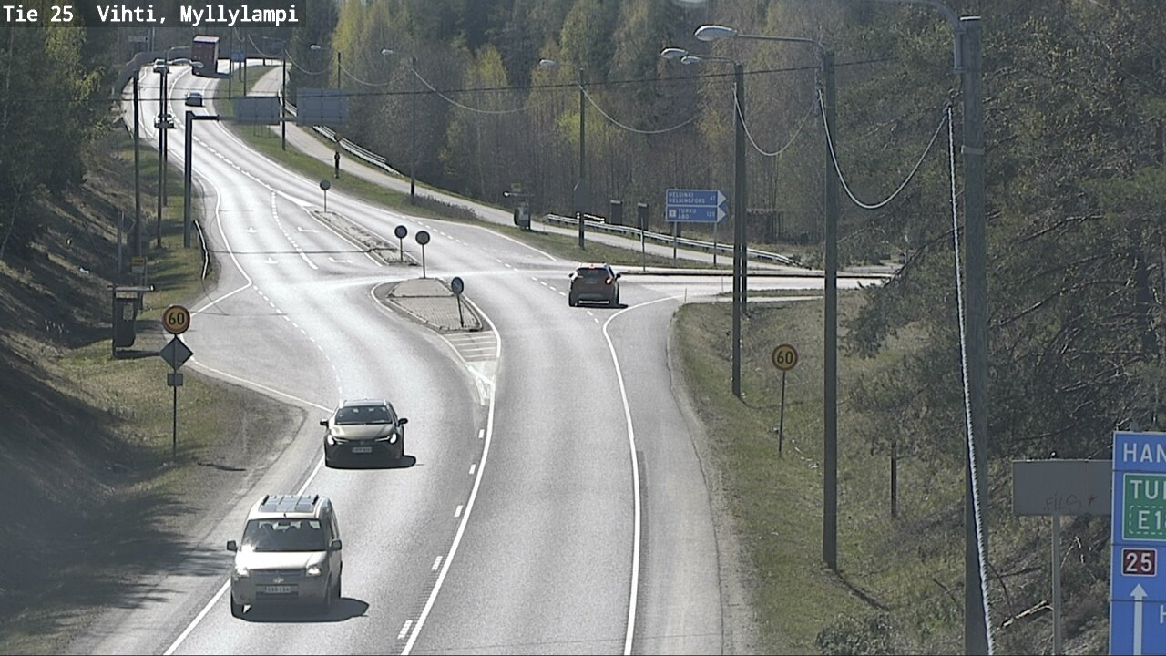 Kelikamerat Kuva Tie 25 Lohja Myllylampi, Lohja, Uusimaa