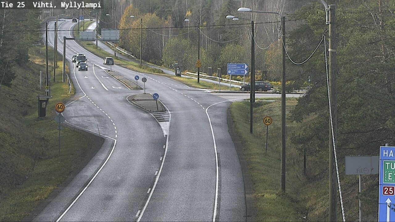 Kelikamerat Kuva Tie 25 Lohja Myllylampi, Lohja, Uusimaa