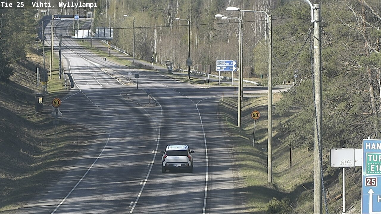 Kelikamerat Kuva Tie 25 Lohja Myllylampi, Lohja, Uusimaa