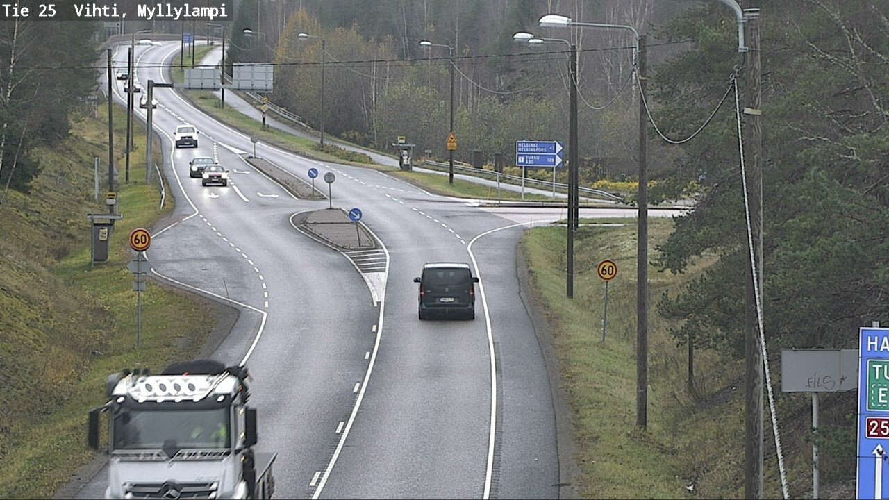 Kelikamerat Kuva Tie 25 Lohja Myllylampi, Lohja, Uusimaa