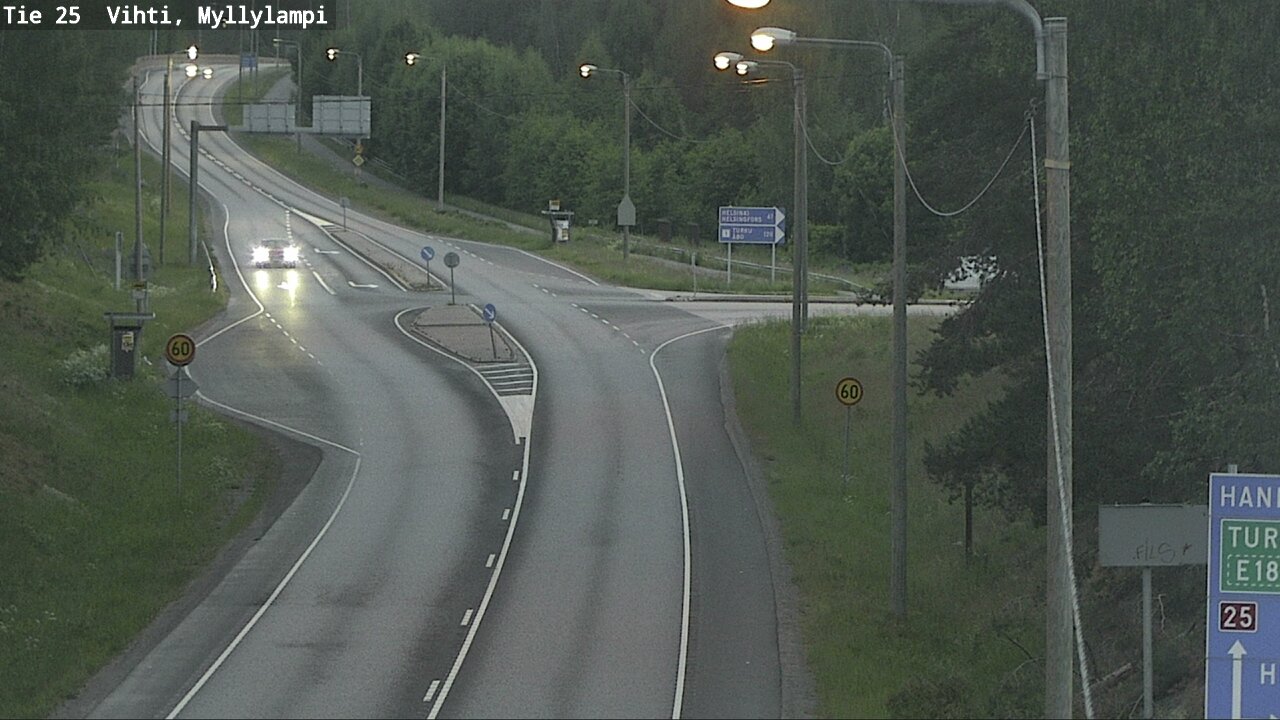 Kelikamerat Kuva Tie 25 Lohja Myllylampi, Lohja, Uusimaa