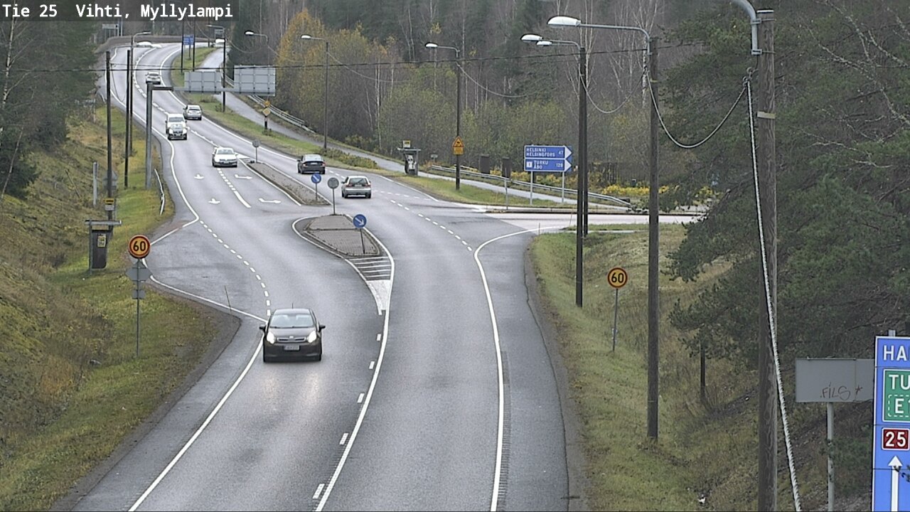 Kelikamerat Kuva Tie 25 Lohja Myllylampi, Lohja, Uusimaa