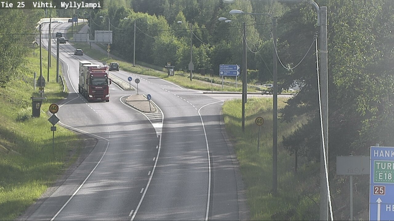 Kelikamerat Kuva Tie 25 Lohja Myllylampi, Lohja, Uusimaa