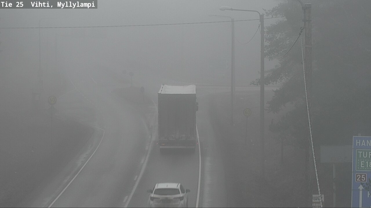 Kelikamerat Kuva Tie 25 Lohja Myllylampi, Lohja, Uusimaa