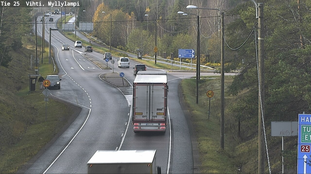 Kelikamerat Kuva Tie 25 Lohja Myllylampi, Lohja, Uusimaa