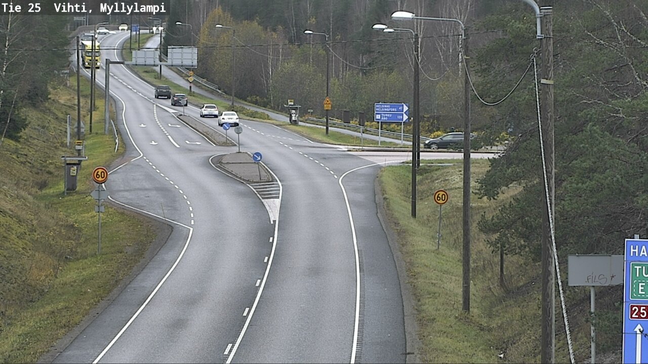 Kelikamerat Kuva Tie 25 Lohja Myllylampi, Lohja, Uusimaa