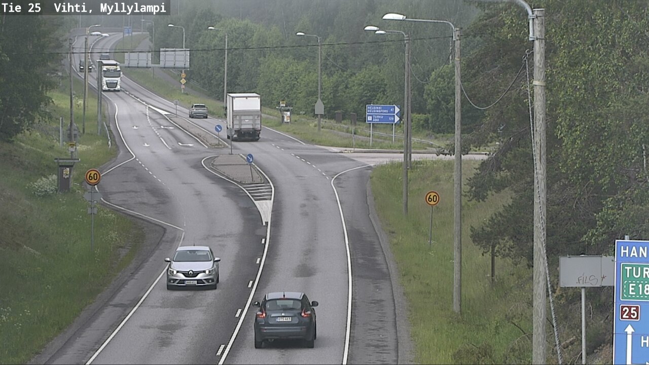 Kelikamerat Kuva Tie 25 Lohja Myllylampi, Lohja, Uusimaa