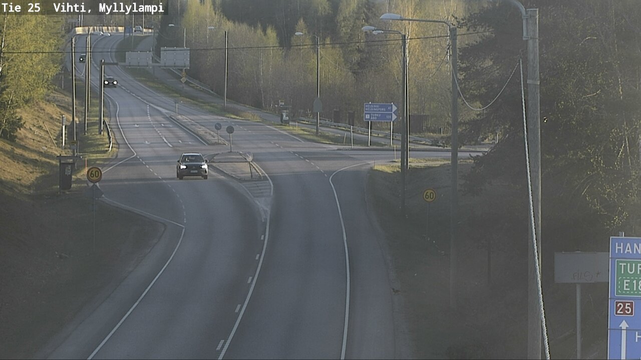 Kelikamerat Kuva Tie 25 Lohja Myllylampi, Lohja, Uusimaa