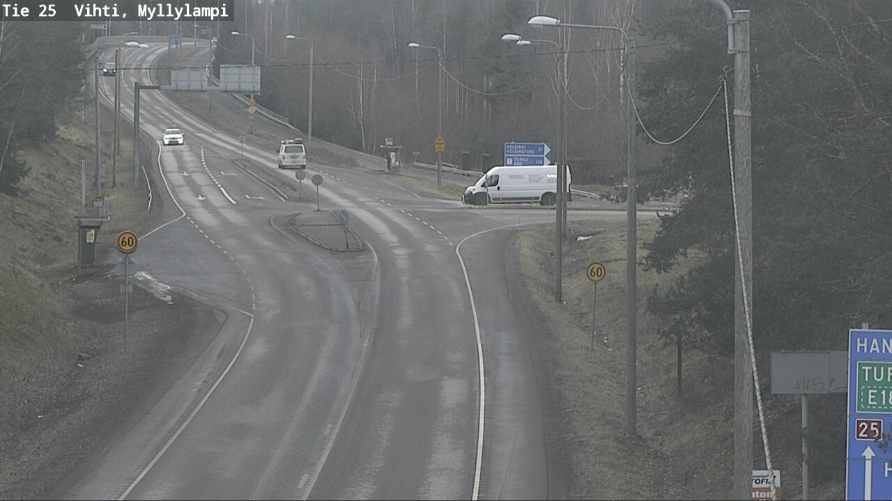 Kelikamerat Kuva Tie 25 Lohja Myllylampi, Lohja, Uusimaa