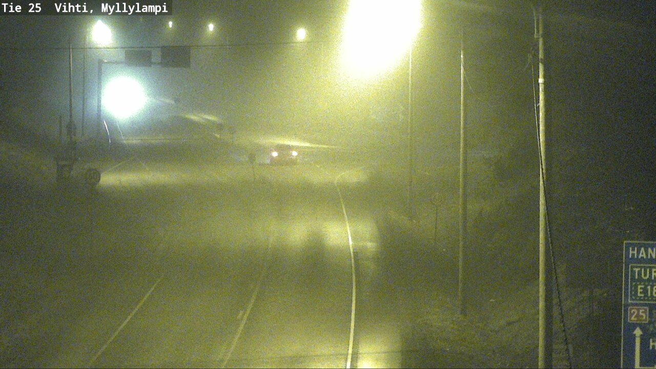 Kelikamerat Kuva Tie 25 Lohja Myllylampi, Lohja, Uusimaa