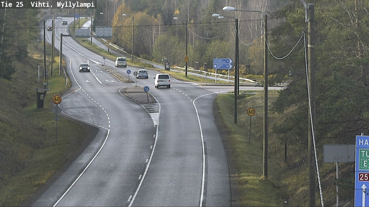 Kelikamerat Kuva Tie 25 Lohja Myllylampi, Lohja, Uusimaa