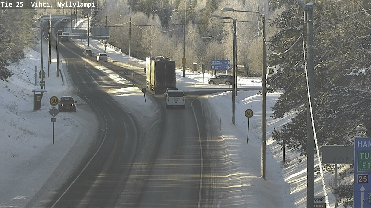 Kelikamerat Kuva Tie 25 Lohja Myllylampi, Lohja, Uusimaa