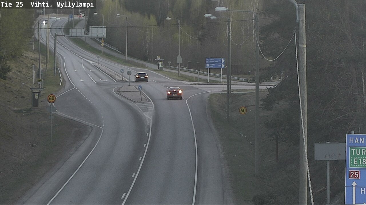 Kelikamerat Kuva Tie 25 Lohja Myllylampi, Lohja, Uusimaa