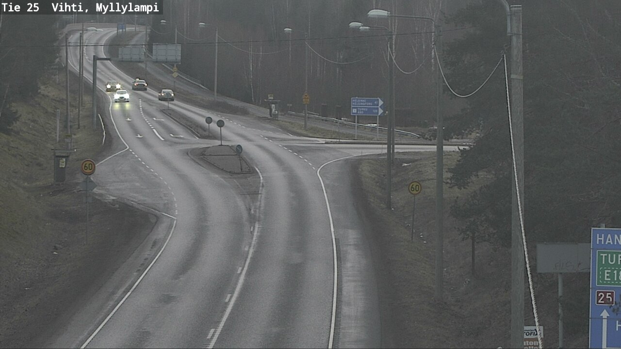 Kelikamerat Kuva Tie 25 Lohja Myllylampi, Lohja, Uusimaa