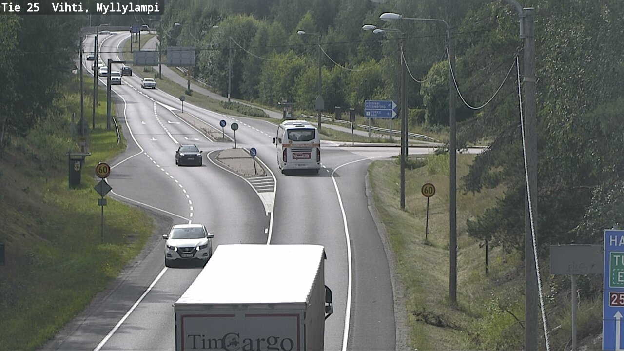 Kelikamerat Kuva Tie 25 Lohja Myllylampi, Lohja, Uusimaa